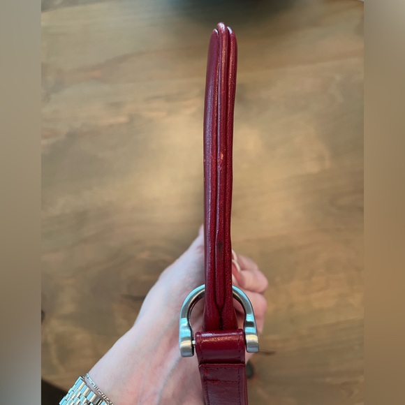 HOBO Brand Red Leather Wristlet - Picture 12 of 16